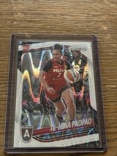 2025 Panini Prizm WNBA Te-Hina Paopao #61 Exclusive White Seismic Prizm RC