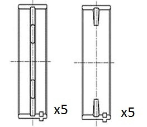 FAI AutoParts Kurbelwellenlager BM1026-STD-image