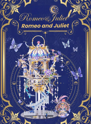 Romeo and Juliet Music Box 3D Metal Puzzle   360° Rotation + Voice Light   DIY G