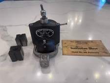 PAPCO #600 Roto-Master Tube Single & Double Lap Flaring Tool Case & 4 Dies 37°