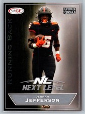 #159 Jermar Jefferson 2021 SAGE Premier Draft Oregon State Beavers