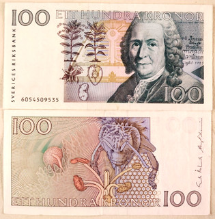 SUEDE SWEDEN Billet de 100 KRONOR 1986 Pick 57a