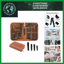 Complete 26-Piece Nail Care Set with Stylish ...