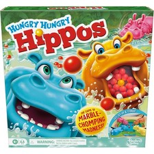 Hungry Hungry Hippos Classic Marble Chomping Game