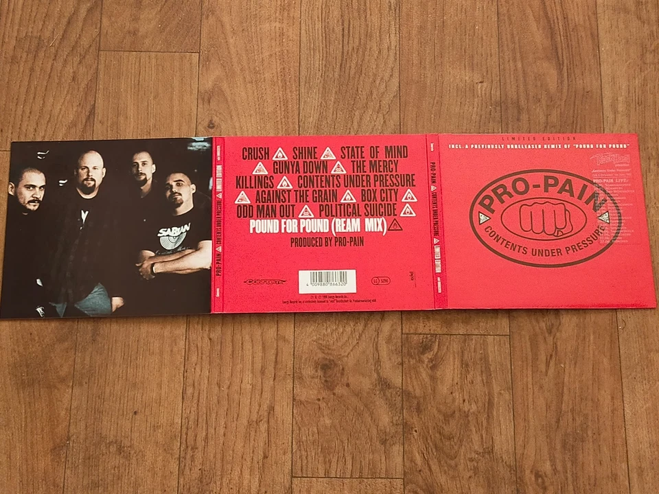 Pro-Pain- Contents Under Pressure, Original-Digi-CD 1996 (Prong,Throwdown,M.O.D)
