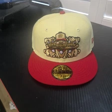 Binghamton Rumble Ponies New Era Theme Nights 59FIFTY Fitted Hat Minor 7 1/8