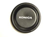 Konica 58mm metal push on front lens cap.