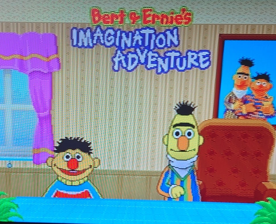 VTech VSmile learning system Sesame Street Bert Ernie Game tested&works well - Image 3 of 4