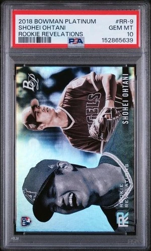 2018 Bowman Platinum ROOKIE REVELATIONS #RR-9 Shohei Ohtani RC PSA 10 GEM MINT