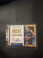 2014-15 NBA Hoops - Zach LaVine Great Significance Rookie Autograph Gold /10