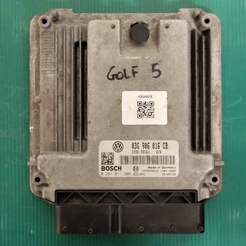 VW VAG ECU / 03G906016CB / 0281011900 / EDC16U1 / 03G906016 / BOSCH