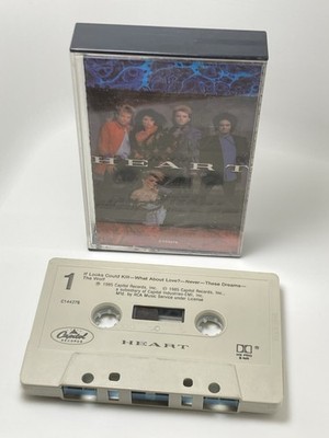Heart Self-Titled (Cassette Tape: 1985)  What About Love, If Looks Could Kill