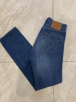 Men Levi's Jeans Navy 501 Premium W30L34