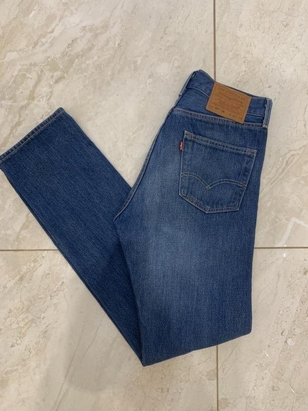 Men Levi's Jeans Navy 501 Premium W30L34