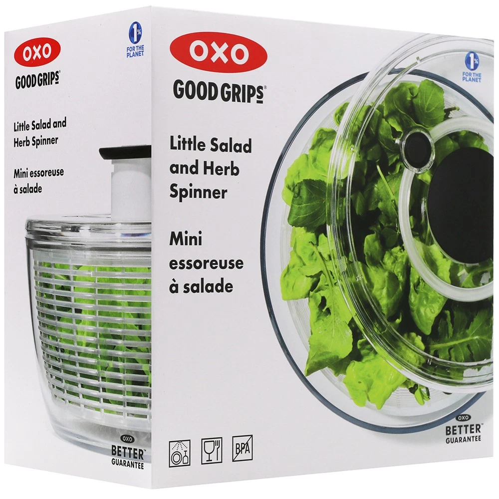 OXO Good Grips Little Salad & Herb Spinner Compact Kitchen Tool 4.0
Opens in a new window or tab