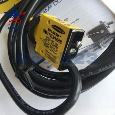 1pc new Banner Mini-Beam High Speed Retro Photoelectric Sensor SM312LVMHS