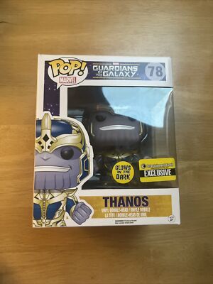 Thanos #78 Guardians of the Galaxy Funko Pop Vinyl Wackelkopf Marvel 6'' Figur 