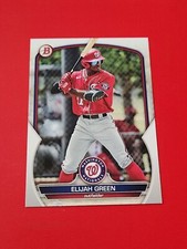 Elijah Green 2023 Bowman Paper Base #BP-23 , Washington Nationals