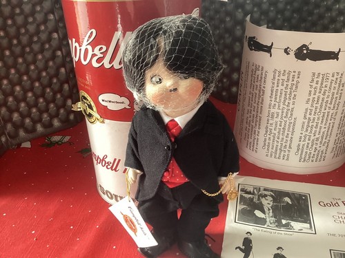 1995 „Charlie Chaplin“ The Gold Rush 70th Anniversary Figur NEU - Bild 2 von 8