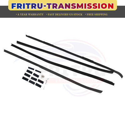 Window Sweeps Felts Weatherstrip Kit For 1970-1981 Chevy Camaro Pontiac Firebird
