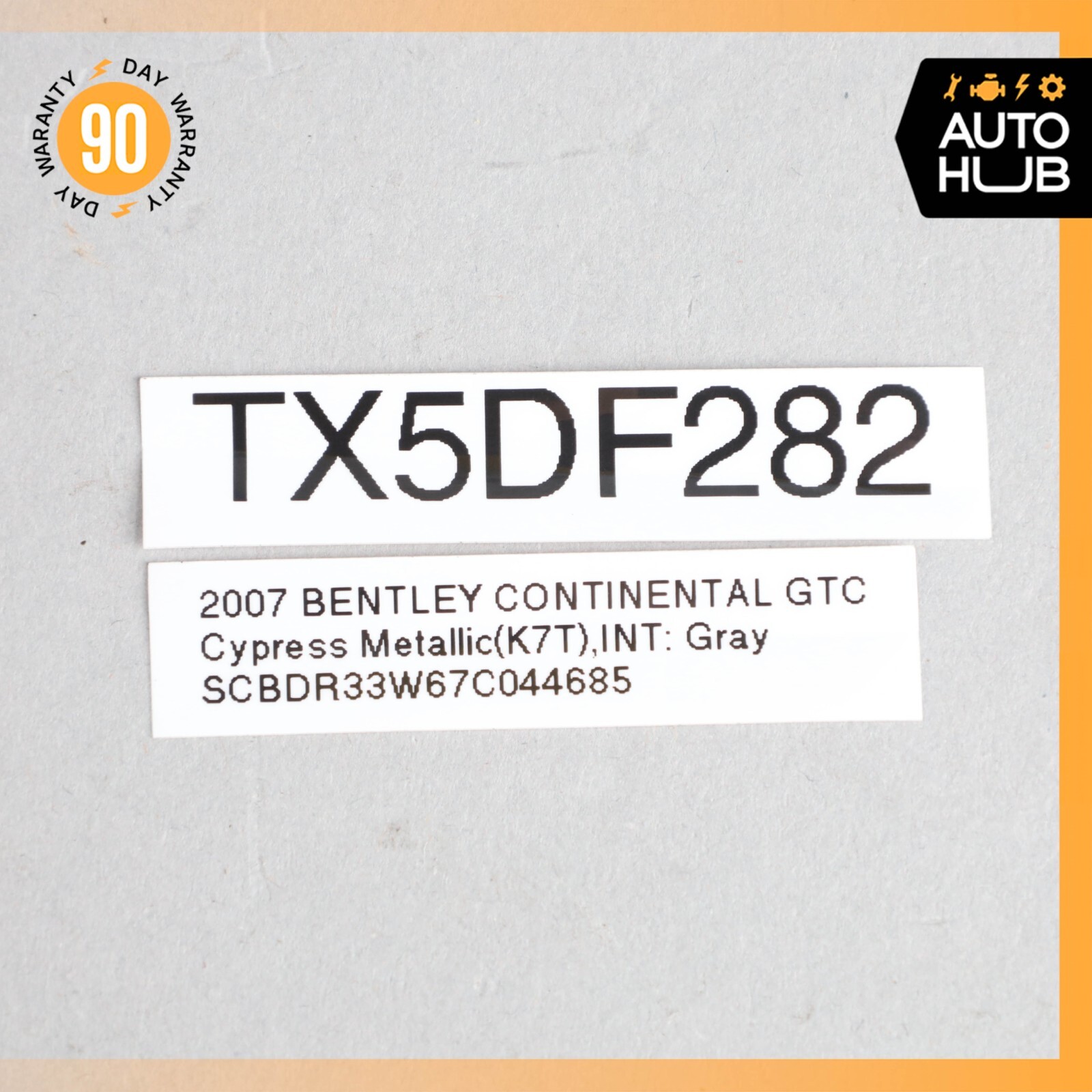 Bentley Continental GTC Rear Right Top Folding Roof Latch Lock OEM