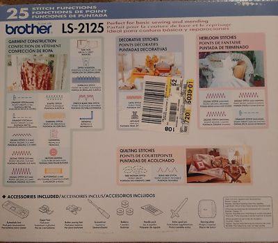 BROTHER LS-2125 Sewing Machine BRAND NEW & SEALED In The Original