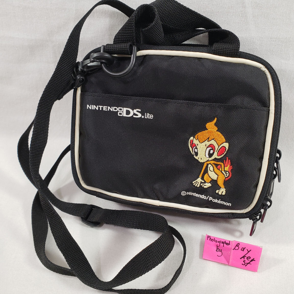 Official Nintendo DS 3DS Dsi XL lite Pokemon Chimchar BLACK
