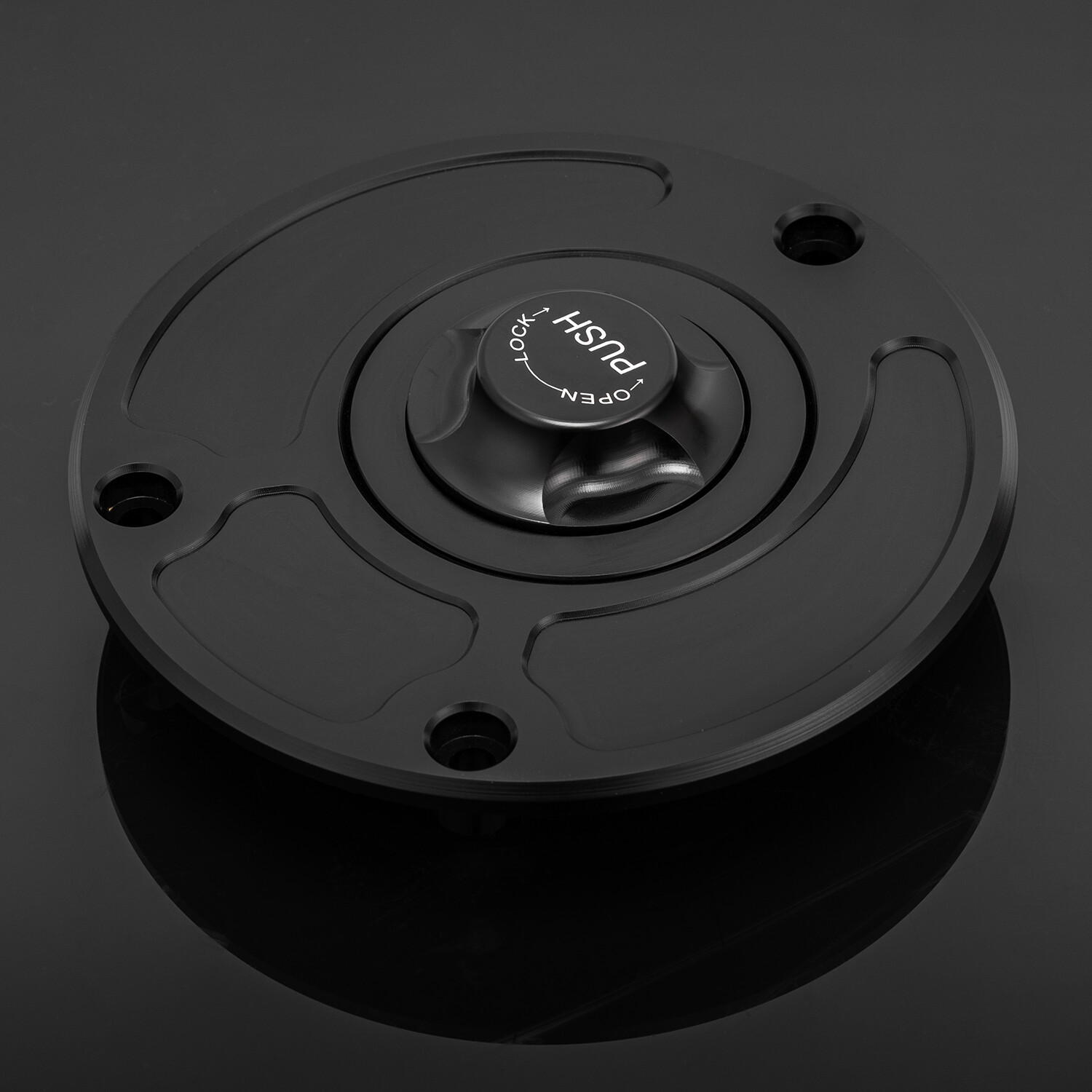 Fuel Gas Cap Tank Cover KeylessFor Kawasaki Ninja 650 650R ER-6F
