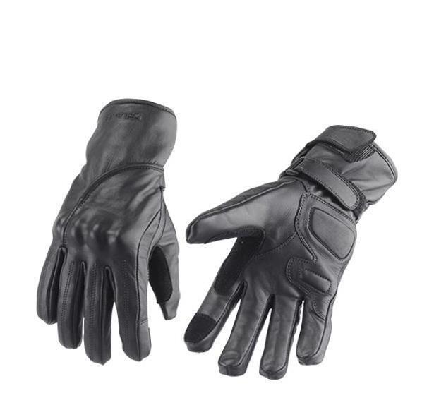 Gants de route trendy noirs Raza GT920 taille L parfaits pour vos trajets mi-saison