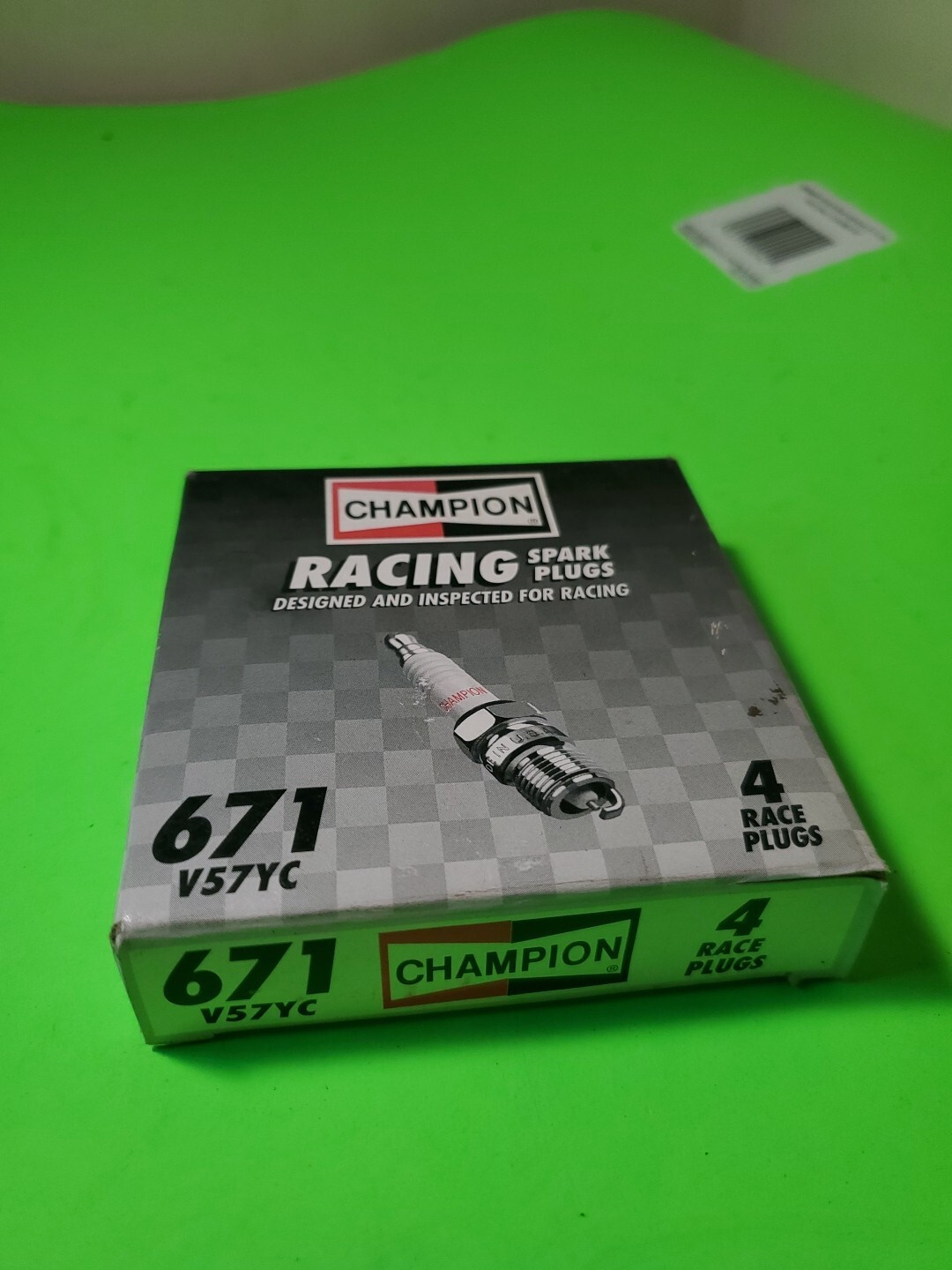 Spark Plug V57YC Stock 671  Lot Of 4 Plugs 