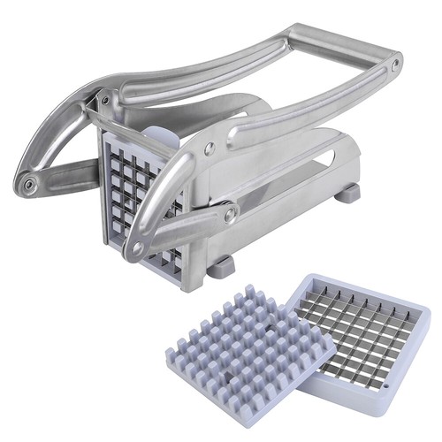 Stainless Steel French Fry Cutter Potato Vegetable Slicer One Step Chopper Dicer - Picture 7 of 13