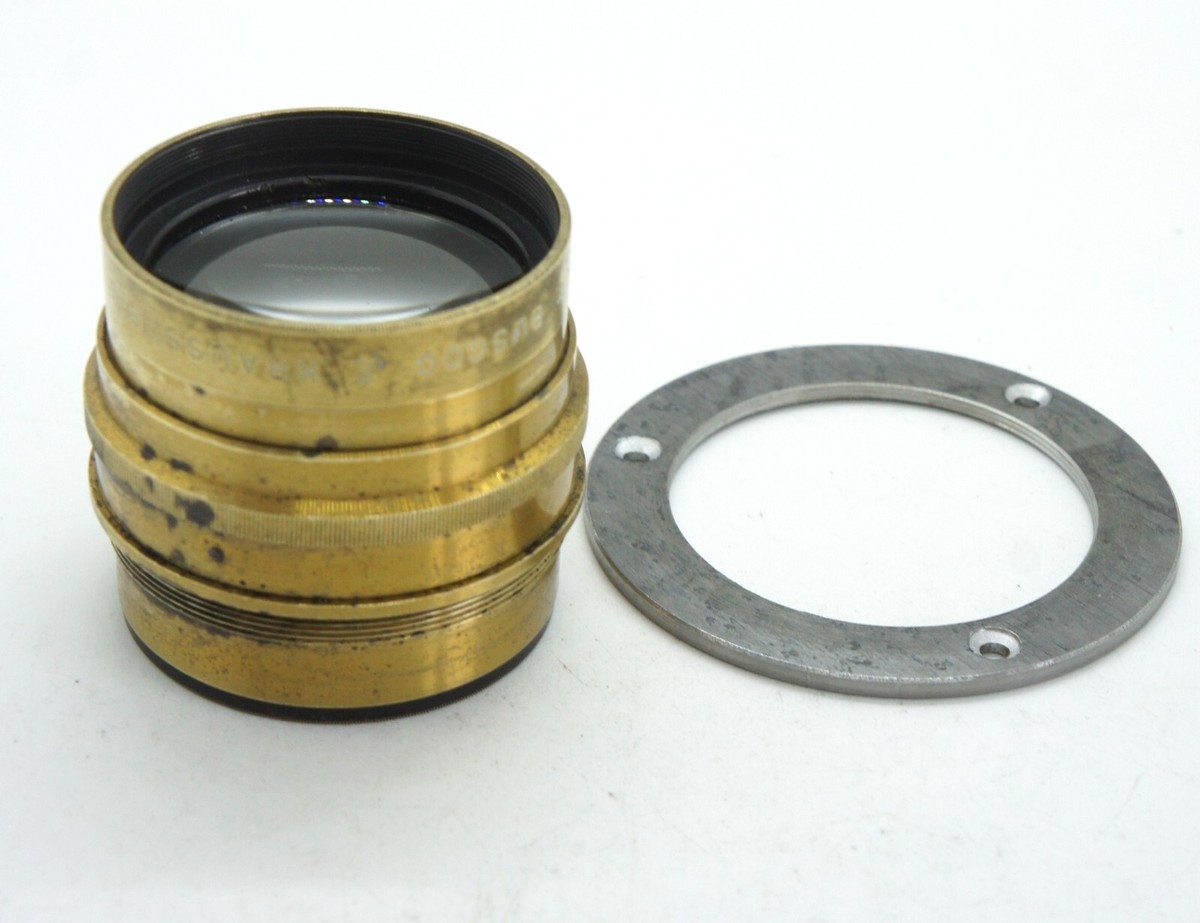 MOUNTING FLANGE RETAINING RING FOR E KRAUSS PARIS TESSAR 5.6/26 cm