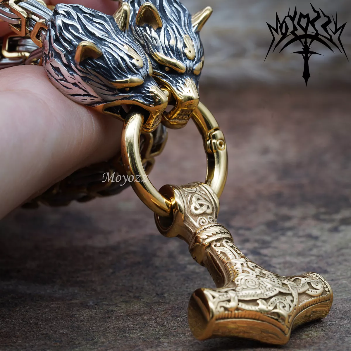 Wolf hot sale paw necklace