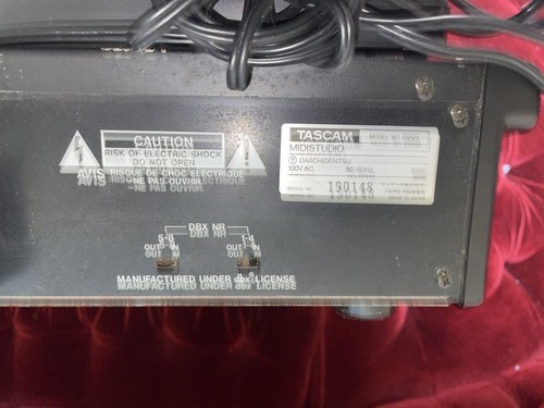 TASCAM MIDI Studio 688 8-Track Cassette Multitrack Recorder Mixer MIDI Function - Picture 7 of 11