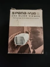 Vintage Sawyer's Pana-Vue 5 2X2 Slide Viewer With Box No. 2571 Brilliant Viewing