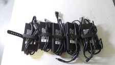 LOT OF 5 130W Dell Chargers, varying models READ DESCRIPTION