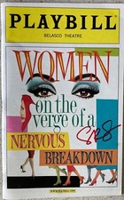 Sherie Rene Scott Signed Playbill Women on the Verge of a Nervous Breakdown 2010
