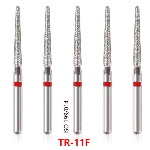 5 pcs Zahnarzt Diamant Bohrer Schleif Fräs Präparation Dental High speed Turbine - Bild 154 von 757