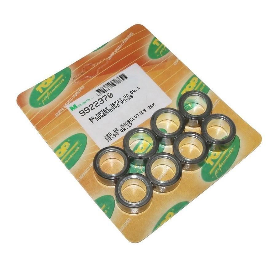Galet maxiscooter Top Perf 28x20mm 18g pour Honda Silver Wing 400 et 600