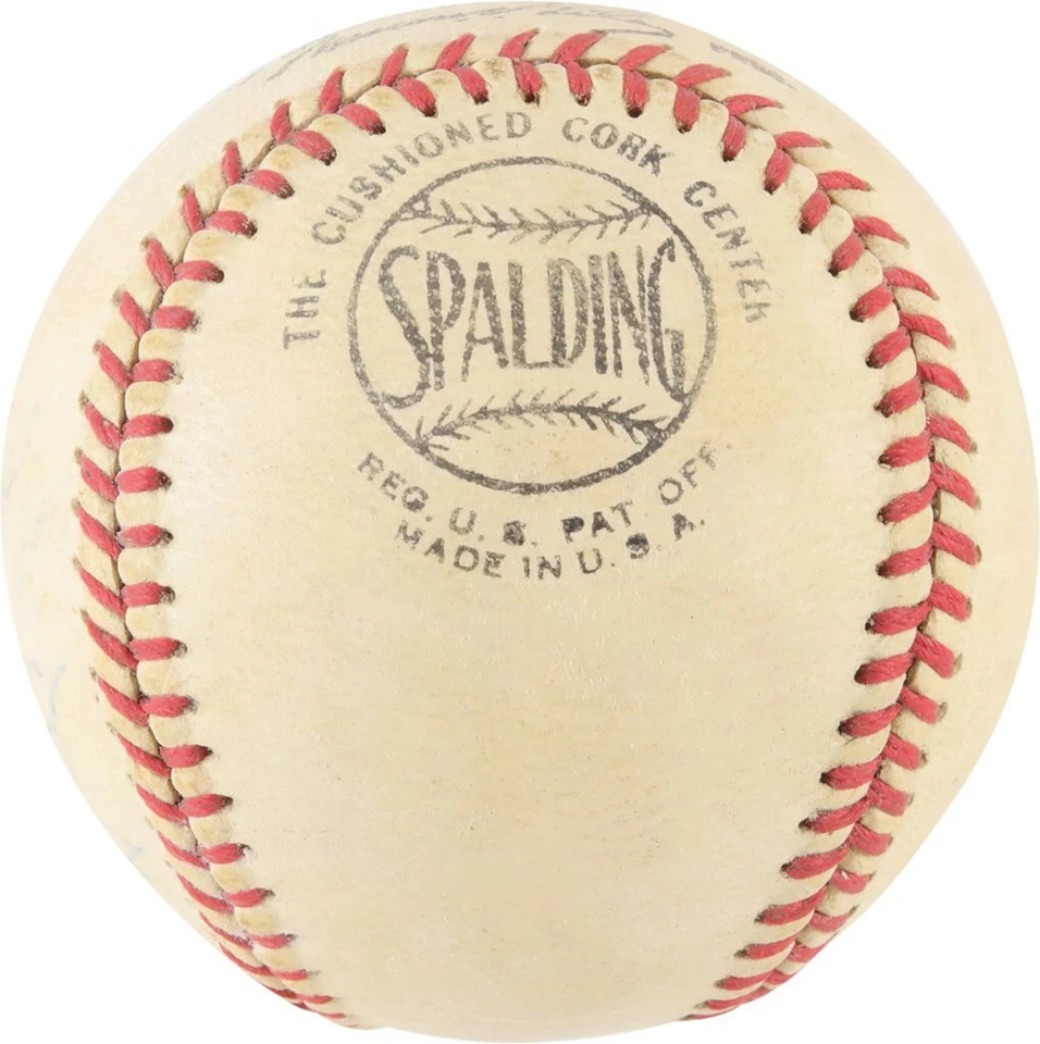 Gil Hodges Single Signed 1950's Official National League Baseball JSA COA - Image 4 of 4