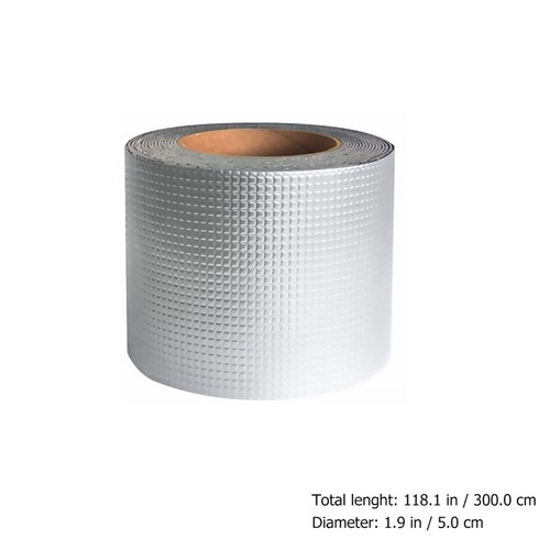 Dichtband Rohrreparaturband Outdoor Wasserdicht Klebeband Aluminium Butylband - Bild 3 von 12