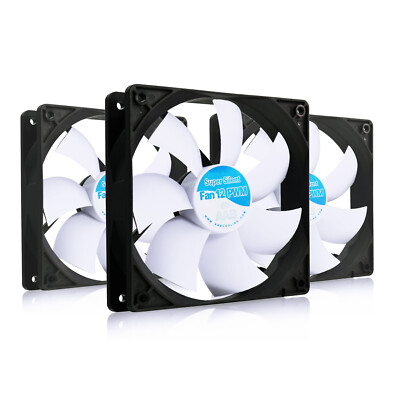 AABCOOLING SUPER SILENT FAN 12 PWM - LEISE 120mm LÜFTER 63m3/h - 3 STÜCK PAKET