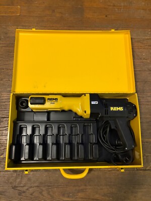 REMS Power-Press Type RW 572 With Case 230 Volts 50-60Hz 500W Euro Plug