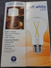 GE Soft White General Purpose 40-Watt Dimmable Clear A19 Light Bulbs Pack of 4