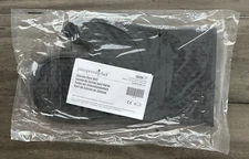 Pampered Chef Silicone Oven Mitt Dark Gray Lined #100199