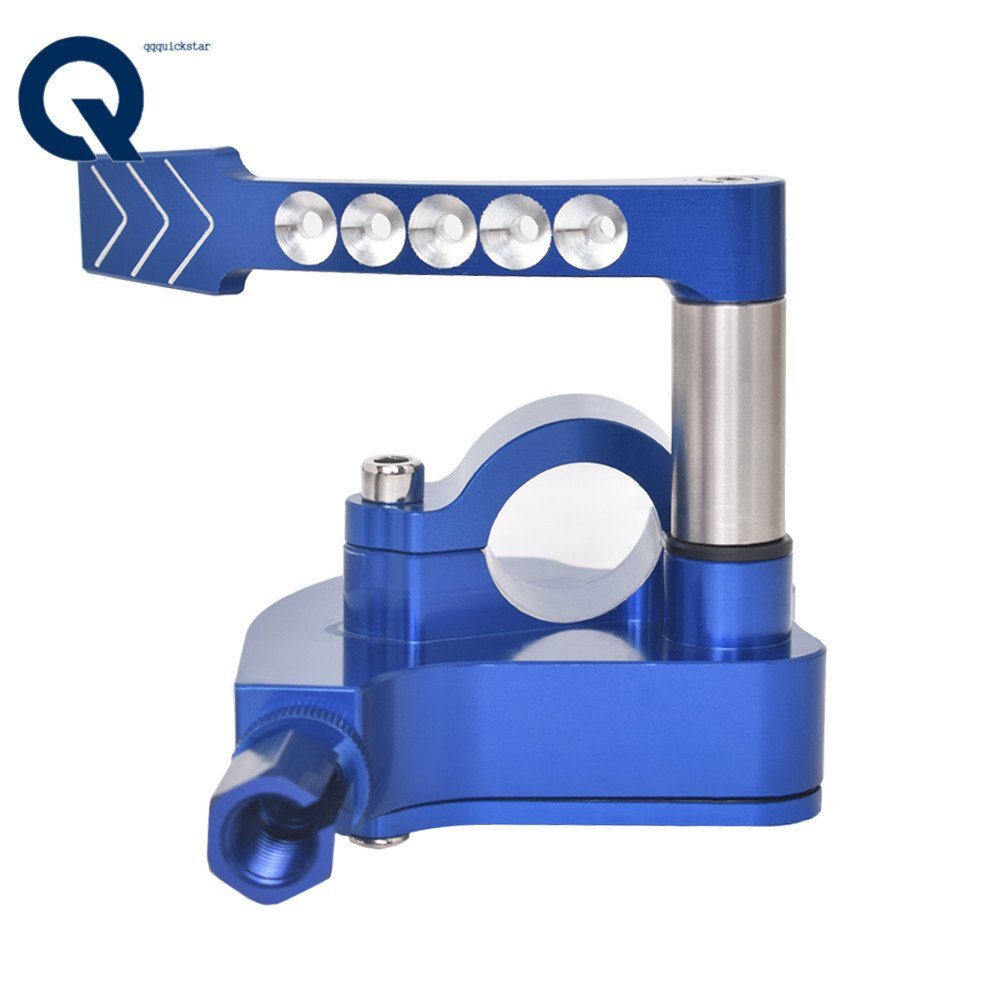 BILLET THUMB THROTTLE ASSEMBLY FOR YAMAHA BANSHEE YFZ RAPTOR 350 660 700 BLUE