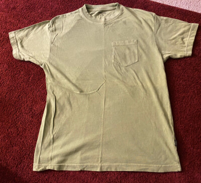 green medium stanley tools brand pocket t-shirt Soft