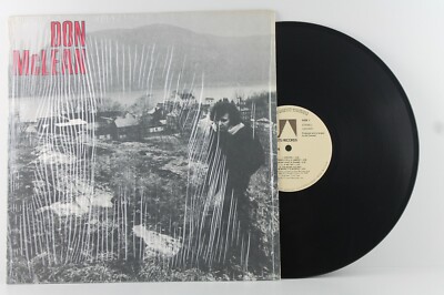 12'' LP - DON McLEAN - Same - US United Artists 1972 - OIS (Texte) - Shrink Cond.