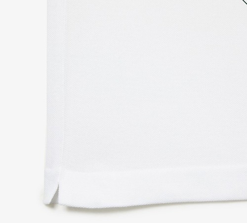 LACOSTE X NETFLIX SHADOW AND BONE ORGANIC COTTON POLO SHIRT WHITE NEW WITH TAGS - Picture 6 of 14