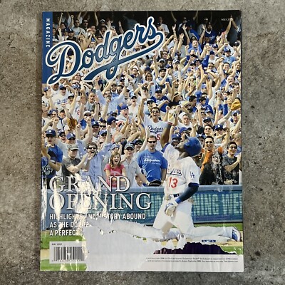 May2009 Dodgers Magazine Grand Opening Orlando Hudson completes the first Dodger